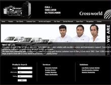 Tablet Screenshot of cross-world.com